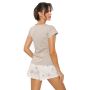 Women's cotton pajamas with shorts - Sandi short - 4