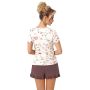 Women's pajamas with frilly shorts - Amaris short - 4
