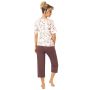 Women's viscose pajamas 3/4 pants - Amaris 3/4 - 4