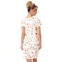 Viscose nightdress with flowers - Amaris - 4