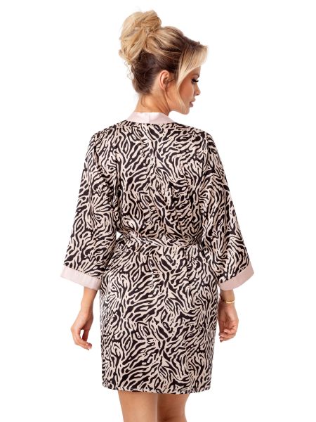 Women's satin bathrobe - Sheila - 3