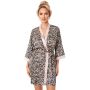 Women's satin bathrobe - Sheila - 3