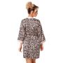 Women's satin bathrobe - Sheila - 4