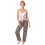Satin pajamas with long pants - Sheila long - 3