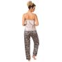 Satin pajamas with long pants - Sheila long - 4