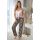 Satin pajamas with long pants - Sheila long