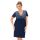 Women's nightdress - Melania plus size navy blue