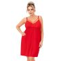 Sexy plus size nightdress - Sylvia red plus size - 3
