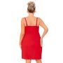Sexy plus size nightdress - Sylvia red plus size - 4