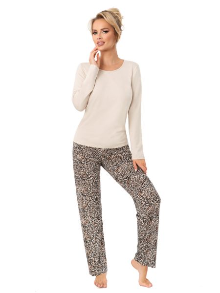 Women's pajamas in panther long pants - Omari long - 2