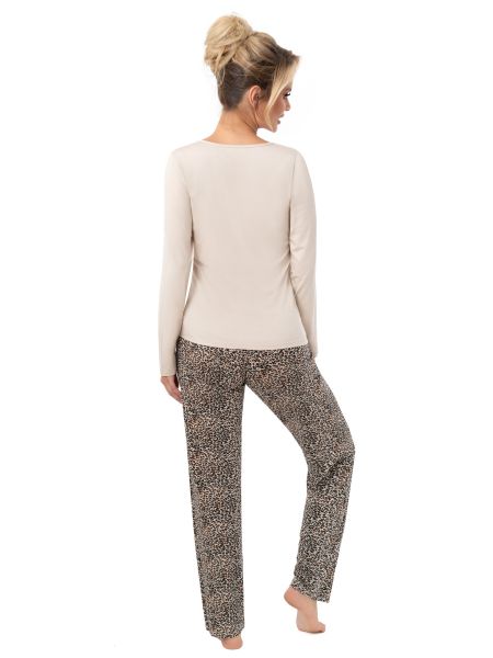 Women's pajamas in panther long pants - Omari long - 3