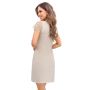 Women's nightdress with lace - Daria cappuciono - 4
