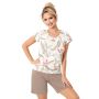 Women's pajamas with short sleeves - Michelle 1/2 - 2