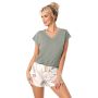 Women's pajamas with short pants - Michelle short - 3