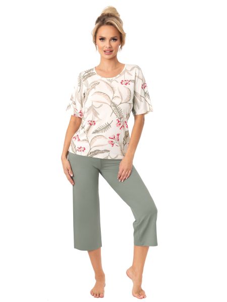 Women's 3/4 pants pajamas - Michelle 3/4 - 2