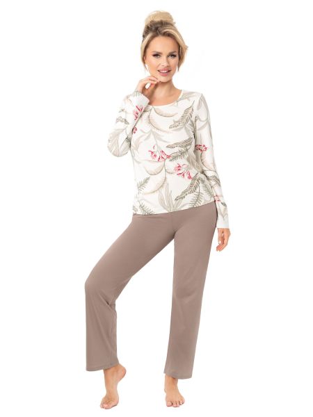 Women's pajamas with long pants - Michelle long - 2