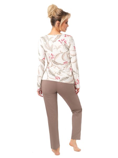 Women's pajamas with long pants - Michelle long - 3