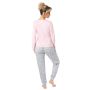 Cotton pajamas with long pants - Bunny long pink - 5