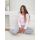Cotton pajamas with long pants - Bunny long pink