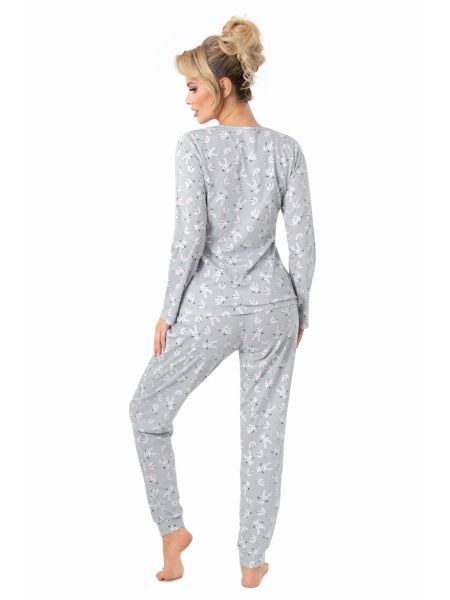 Long sleeve cotton pajamas - Bunny long - 4