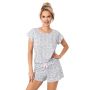 Women's cotton pajamas with short pants - Bunny short - 3