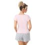 Women's short sleeve pajamas - Bunny short pink - 5