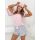 Women's short sleeve pajamas - Bunny short pink