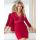 Women's nightgown 3/4 sleeve - Margo maroon
