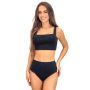 Women's full cotton panties - 251 black - 2