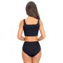Women's full cotton panties - 251 black - 4