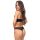 Black lace thong - 245 black