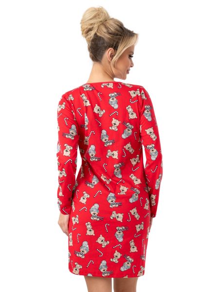 Christmas cotton nightgown - Bear - 3