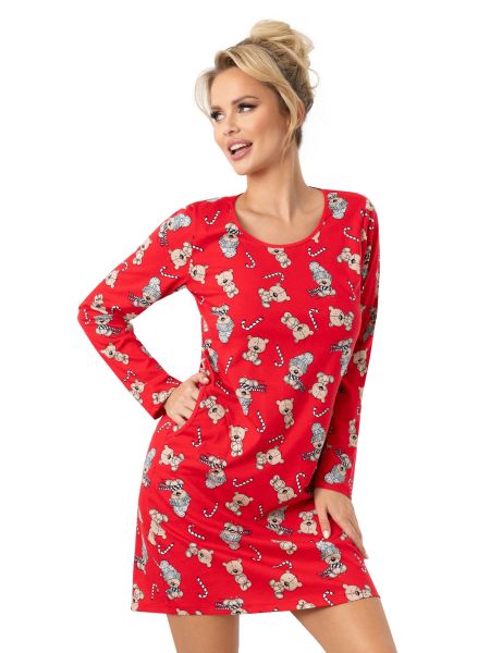 Christmas cotton nightgown - Bear - 2
