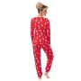 Women's cotton Christmas pajamas - Bear long - 4