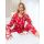 Women's cotton Christmas pajamas - Bear long
