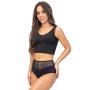 Full cotton panties, high rise - 243 black - 3