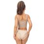 High-waisted panties with lace - 235 beige - 5