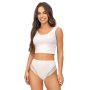 High-waisted lace panties - 235 ecru - 4