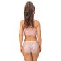 Medium bikini bottom with lace - 233 pink - 4