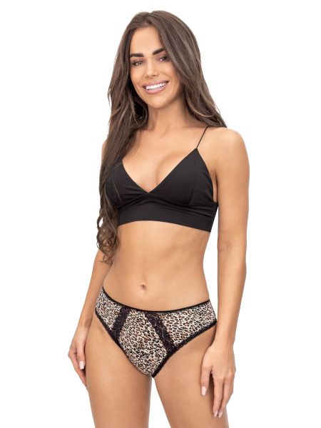 Panther panties with lace - 231 Omari - 2