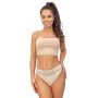 Beige lace comfortable thong - 230 beige - 3
