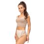 Beige high-waisted panties - 228 beige - 3