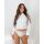 Comfortable cotton panties with lace - 218 white