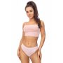 Women's panties with lace - 216 pink - 3