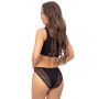 Black women's panties with lace - 216 black - 5