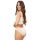 White women's panties with lace - 216 white