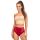 Comfortable high-waisted panties 213 - maroon