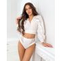 White high-waisted panties - 213 white - 2