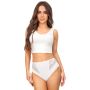 White high-waisted panties - 213 white - 4