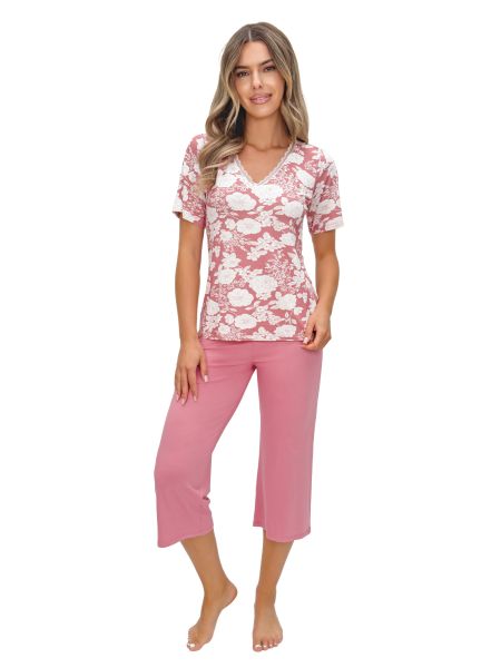 Women`s pajama pants 3/4 - Tina 3/4 - 2
